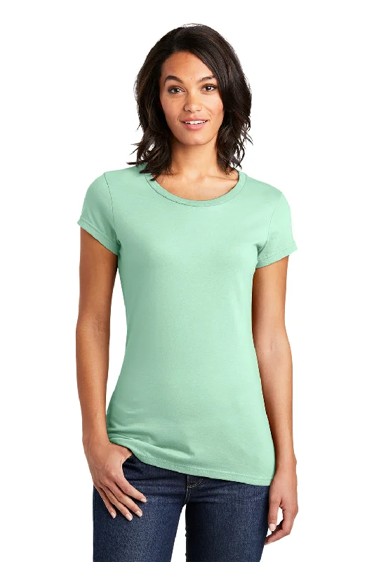 Women’s oversized t-shirts for relaxed fashion -District Womens Very Important Short Sleeve Crewneck T-Shirt - Mint Green