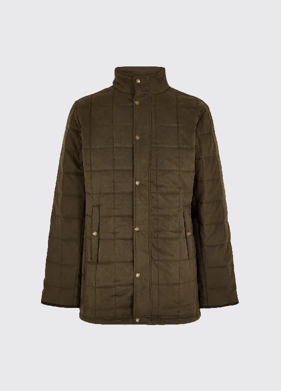 Women’s wool jackets for winter warmth -Cashel Quilted Jacket - Breen