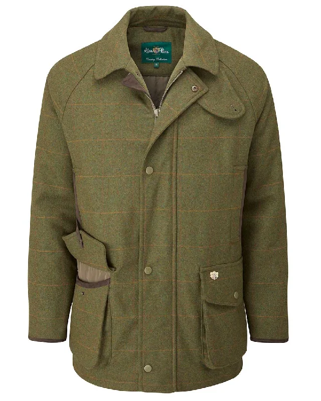 Women’s cropped jackets for trendy fashion -Alan Paine Combrook Tweed Waterproof Coat