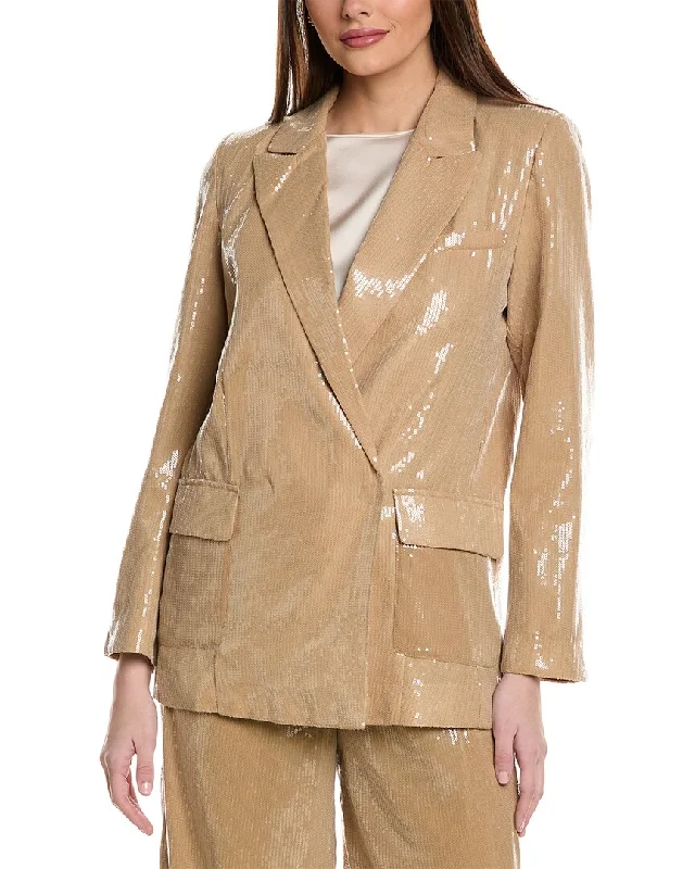 Women’s wrap-around jackets for chic look -Hutch Bolton Blazer