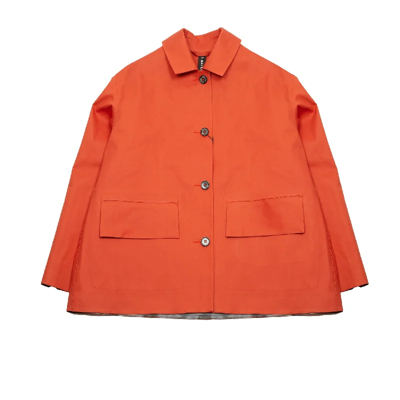 Women’s spring jackets for transitional style -Mackintosh Women's Zinnia Bonded Cotton Jacket in Jaffa