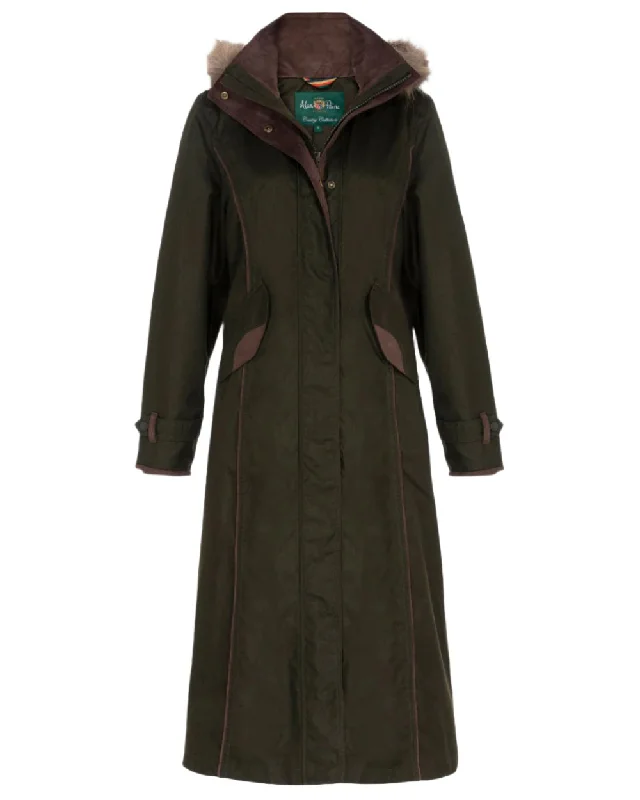 Women’s winter jackets for cold weather -Alan Paine Fernley Long Waterproof Coat