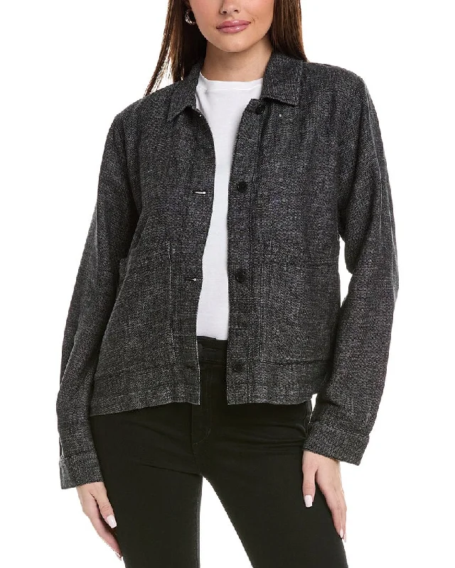 Women’s wrap-around jackets for chic look -EILEEN FISHER Jacket