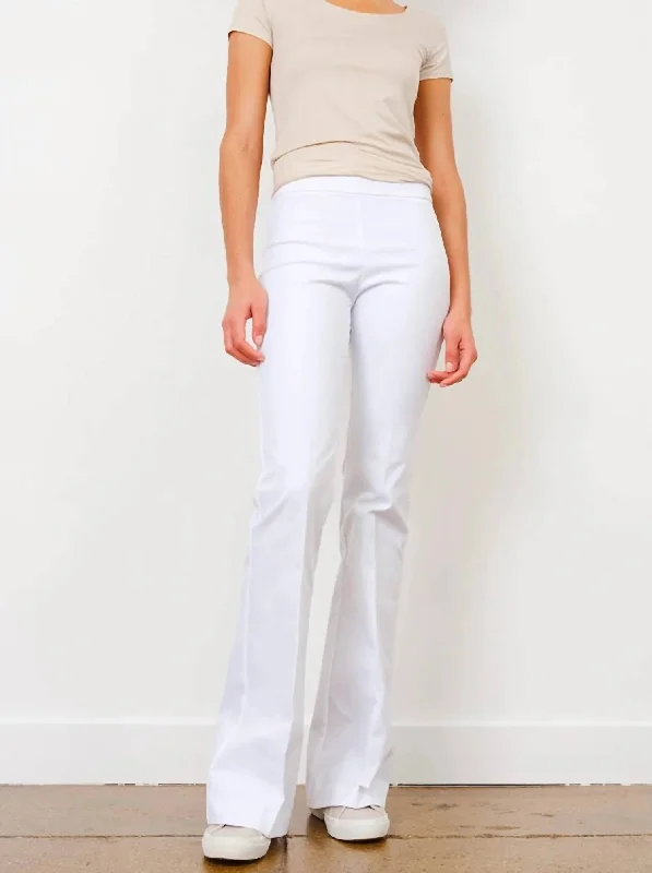 Women’s midi dresses for versatile wear -Women’s cargo pants for utility look -Bellini Stretch Pants In White