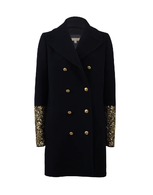 Women’s fleece-lined jackets for warmth and comfort -Bouillionne Cuff Coat