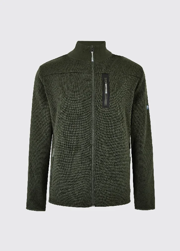 Women’s button-up jackets for classic style -Badgerhill Fleece Jacket - Pesto