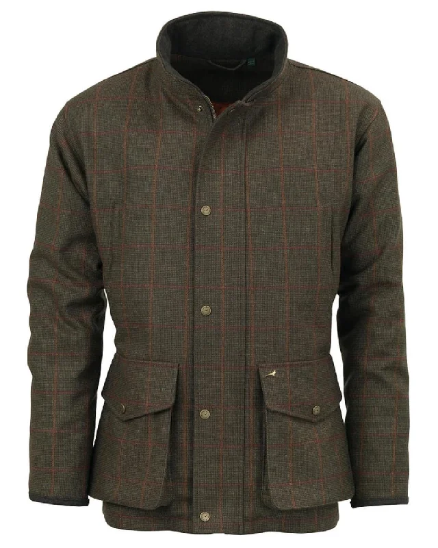 Women’s military jackets for structured look -Laksen Hastings Chatsworth Tweed Coat with CTX