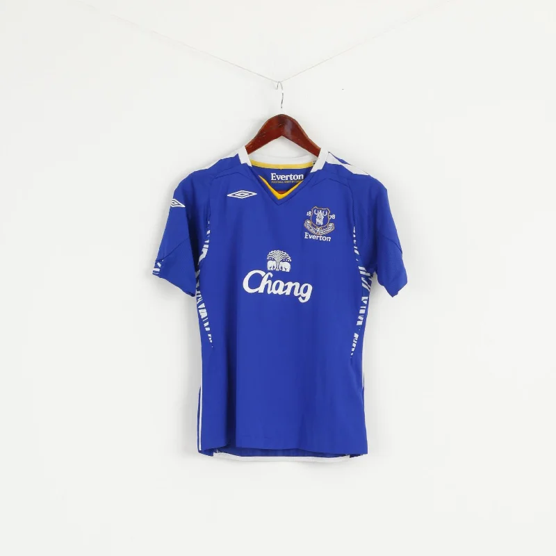 Women’s off-the-shoulder tops for chic style -Umbro Everton  Womens 10 36 S Shirt Blue Football Club Jersey Top