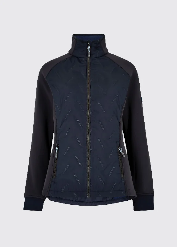 Women’s insulated jackets for cold climates -Ferndale performance jacket - Navy