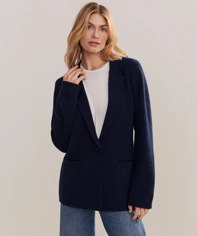 Women’s wool jackets for winter warmth -Cooper Blazer