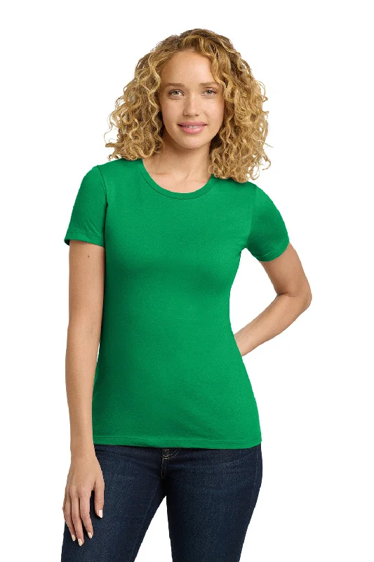 Women’s wrap tops for stylish fit -Next Level Womens Boyfriend Fine Jersey Short Sleeve Crewneck T-Shirt - Kelly Green