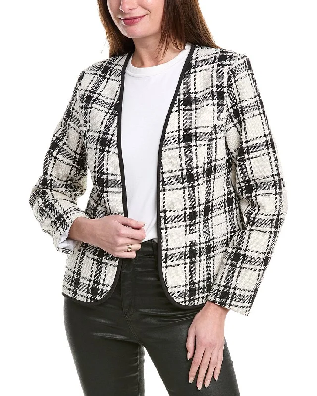 Women’s parka coats for snowy days -Pascale La Mode Short Blazer