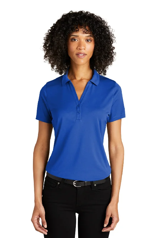 Women’s tank tops for summer comfort -Port Authority Womens C-Free Performance Moisture Wicking Short Sleeve Polo Shirt - True Royal Blue