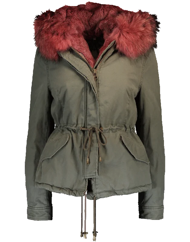 Women’s parka coats for snowy days -Mimi Lapan Coat