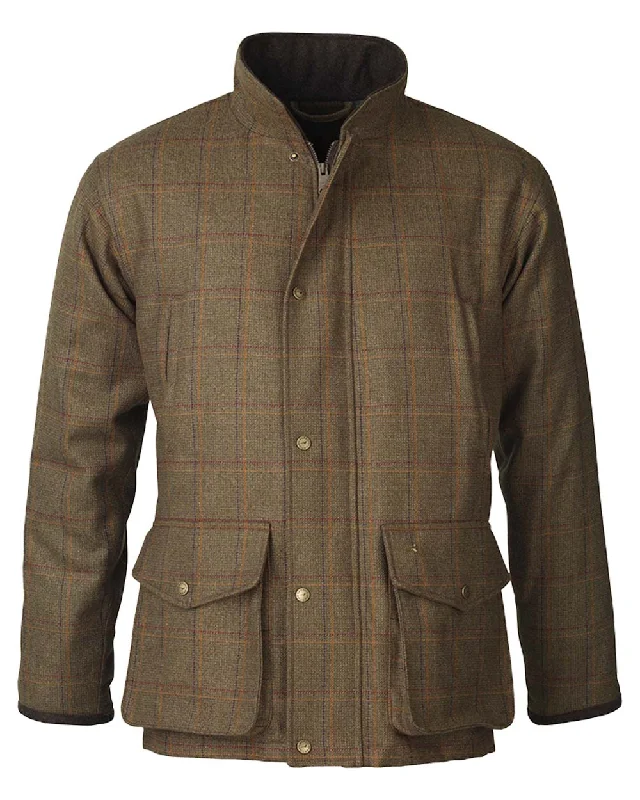 Women’s lightweight jackets for spring fashion -Laksen Woolston Tweed Chatsworth Coat