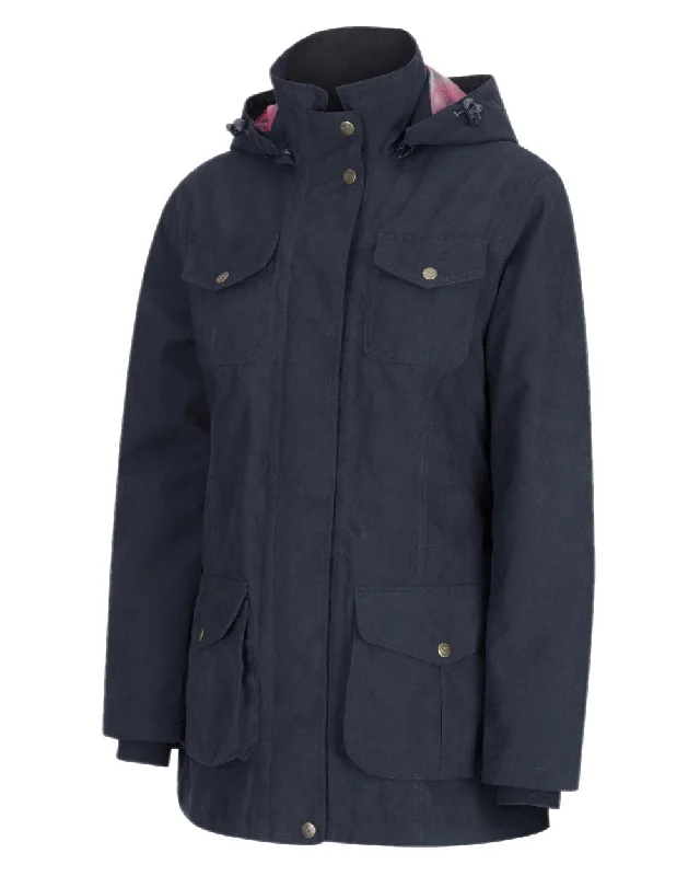 Women’s parka jackets for outdoor activities -Hoggs of Fife Struther Ladies Hooded Field Coat