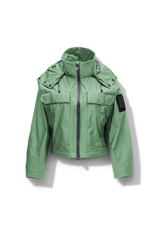 Women’s water-resistant jackets for rainy days -Viva Women's Performance Cropped Jacket