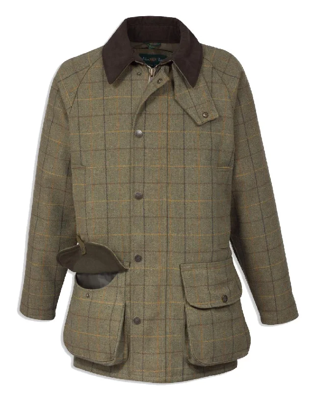 Women’s casual coats for everyday fashion -Alan Paine Rutland Waterproof Tweed Shooting Coat