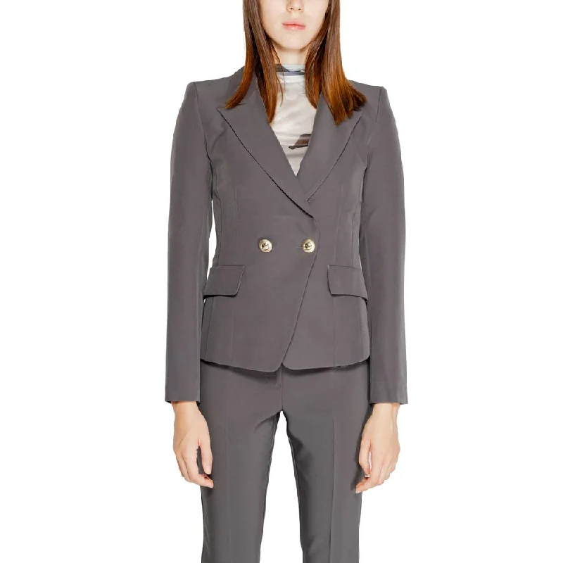 Women’s high-neck coats for extra coverage -Rinascimento  Polyester Suits & Women's Blazer