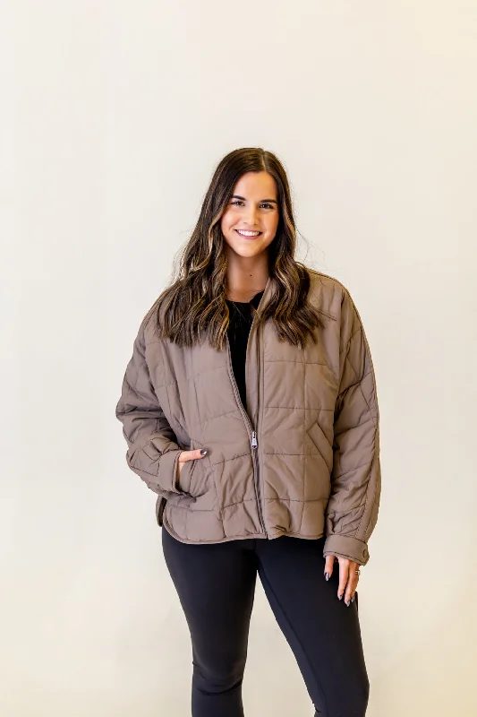 Women’s blazer jackets for professional look -Pippa Packable Puffer Jacket | Fossil