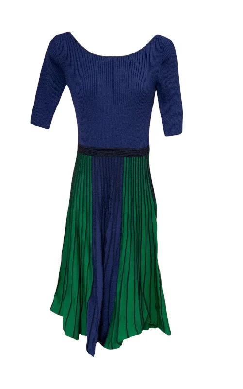 Women’s silk dresses for luxurious touch -Boden Women’s Blue Sweater Dress 4