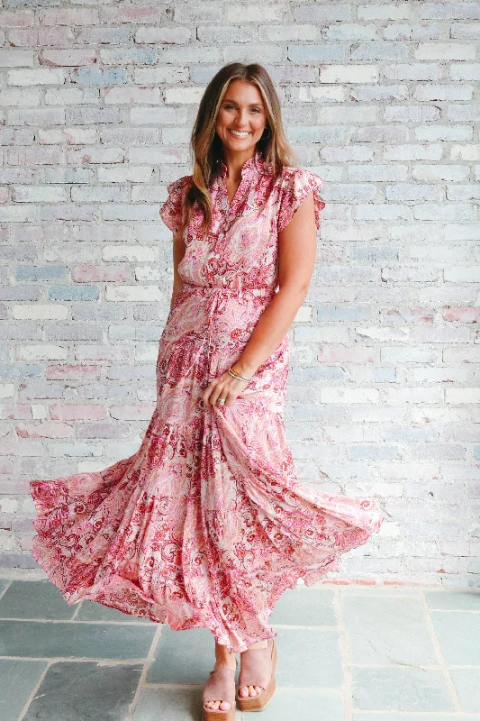 Women’s floral maxi dresses for feminine charm -Through The Garden Dress