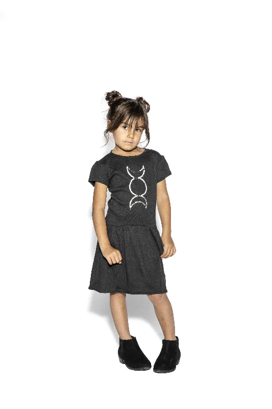 Women’s lace-up dresses for trendy look -Triple Moon - Baby / Toddler Dress